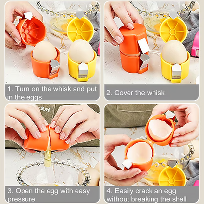 🔥🔥🔥Limited-time 😮‍💨 Buy 1 Get 1 Free ！！！🍳 Quick Egg Cracker Tool – Open Hundreds Of Eggs Faster & Cleaner 🔥.